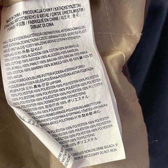 Vans Men’s Quilted Blue & Burgundy Shirt Jacket Size L EUC - Picture 5 of 12